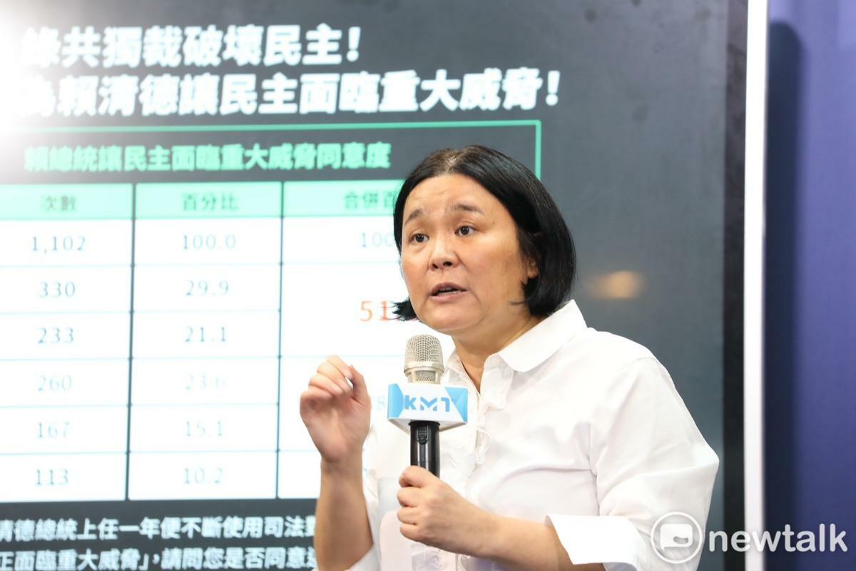  陳玉珍建議核廢料可放在無人居住二膽島。 圖：國民黨文傳會／提供（資料照） 
