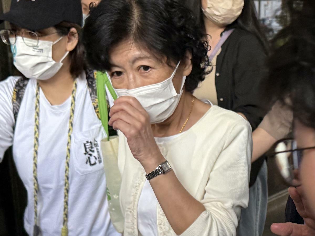 民眾黨前主席柯文哲妻子陳佩琪。   圖：周煊惠 / 攝