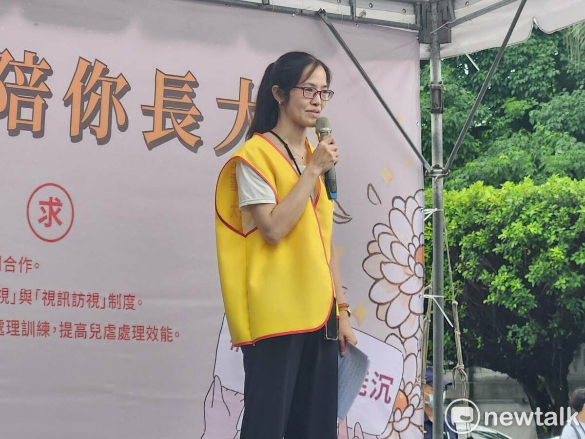 「剴剴網路媽媽群」召集人李侑宭。   圖：黃建豪／攝