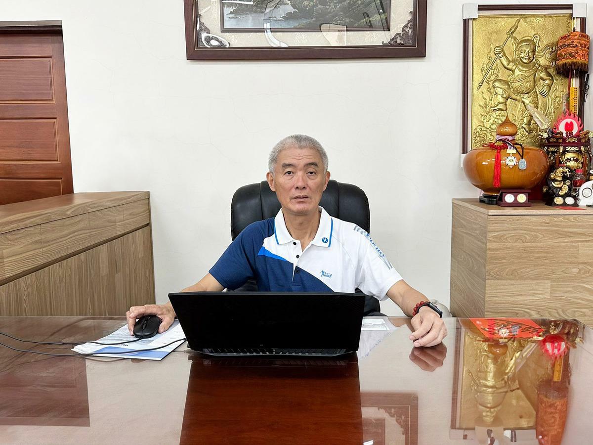 鼎方機械創辦人陳金秋坦承許多同業仍在摸索碳盤查相關訊息。   圖：鼎方機械有限公司/提供