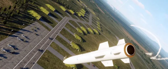 CM-400AKG 為中國開發的空射超音速飛彈，最大射程約 200 至 300 公里，末端速度可達 5 馬赫以上，具備彈道俯衝攻擊能力，專為突破現代防空系統設計。 圖:翻攝自貓哥工作室