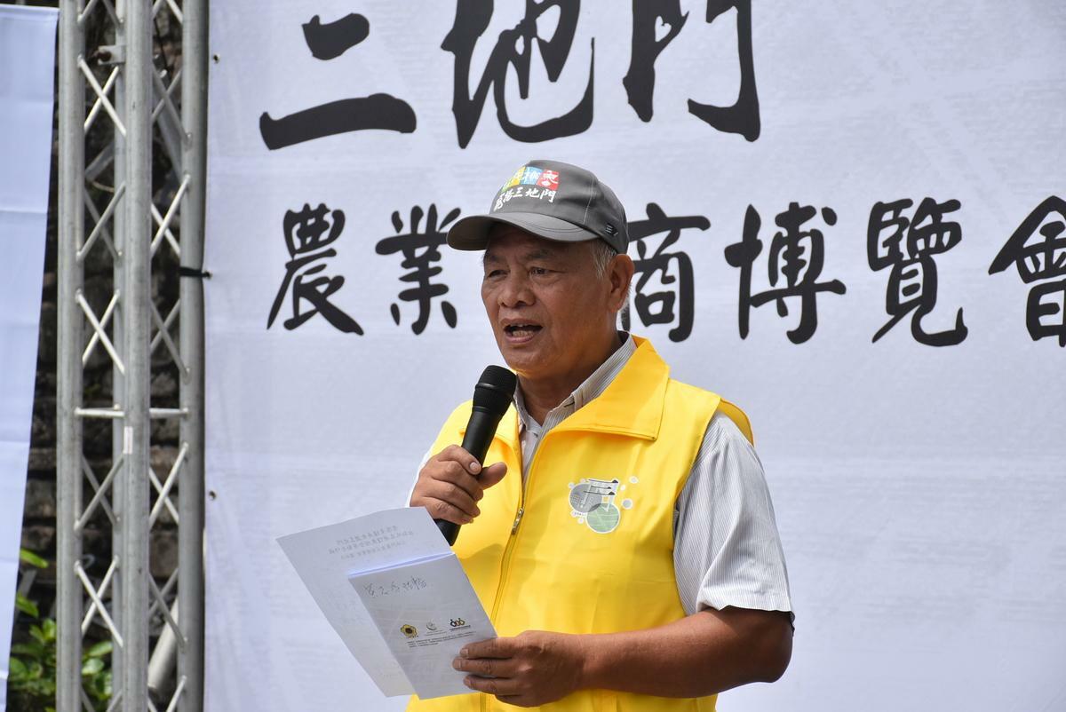 拉勒峨浪原住民合作社理事主席陳忠雄。   圖：孫家銘攝