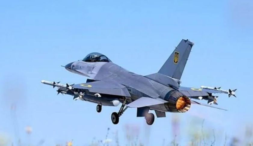  烏軍 F-16戰機。 圖：翻攝自 X 