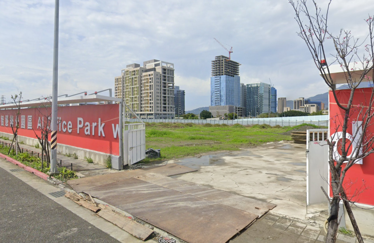 傳出輝達正在和新光就北士科T17、T18兩塊地進行談判。 圖：翻攝自Google map 