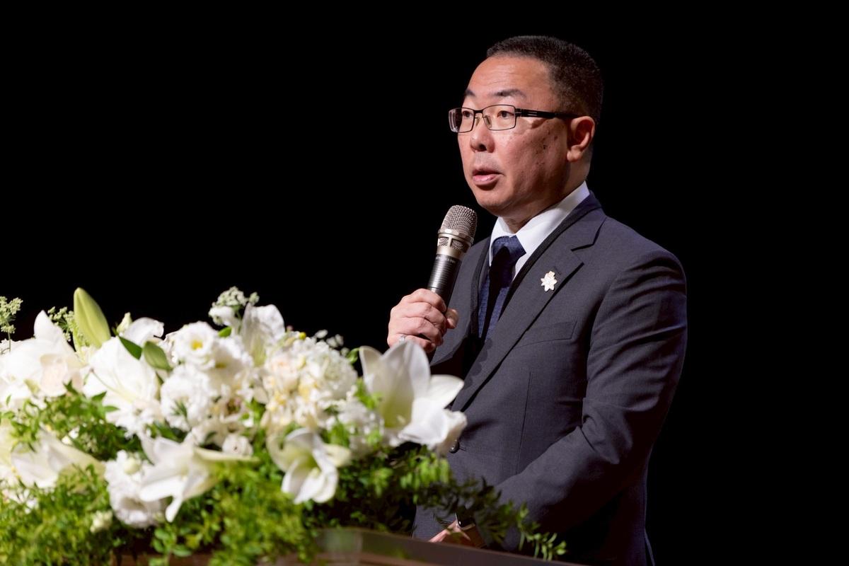 林明昕出席由文化部於國家人權博物館白色恐怖景美紀念園區舉辦的「519白色恐怖記憶日典禮」。   圖：行政院提供