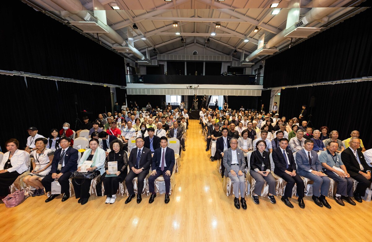 林明昕出席由文化部於國家人權博物館白色恐怖景美紀念園區舉辦的「519白色恐怖記憶日典禮」。   圖：行政院提供
