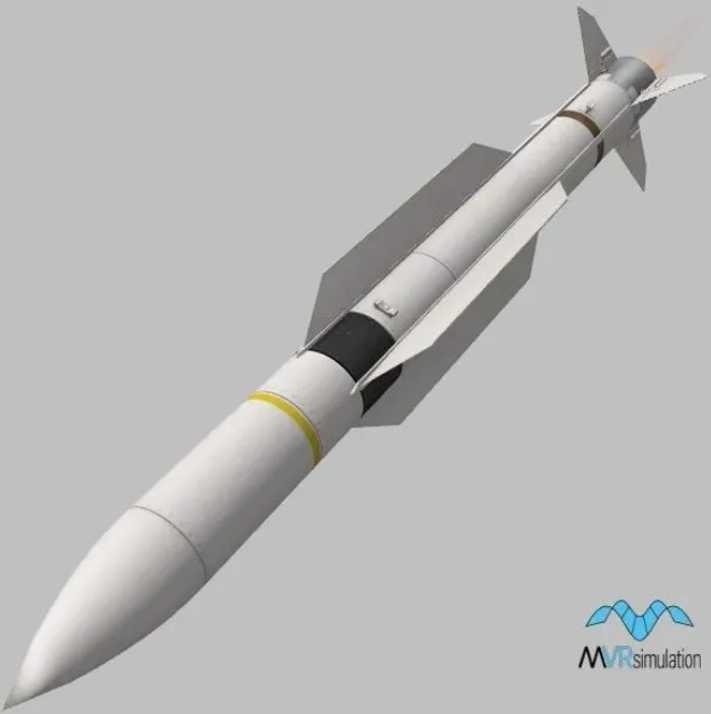 AIM-174B 飛彈是以海軍「標準六型」（SM-6）艦對空飛彈為基礎改裝而成，專為艦載戰機提供超遠程對空與多功能打擊能力。 圖:翻攝自前沿深度解碼