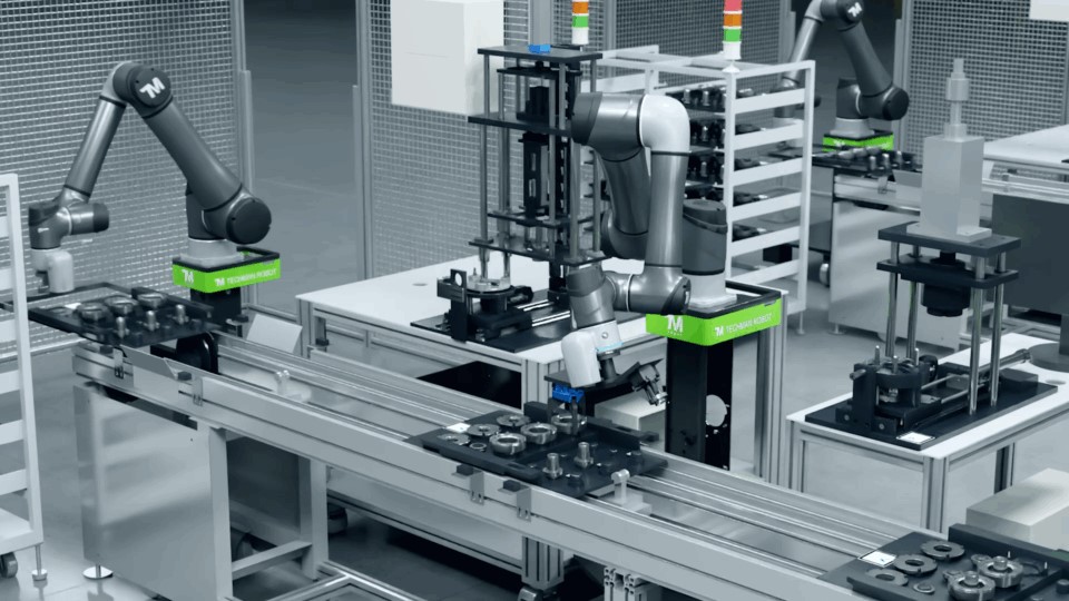 達明機器人正於福斯汽車的 Transparent Factory 推動智慧自動化。 圖: 達明/提供