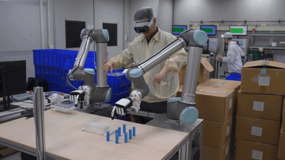 正崴正運用 Isaac GR00T N1 模型,為製造設施使用的工業機器人賦予更廣泛的智慧與自主能力。 圖: 正崴/提供