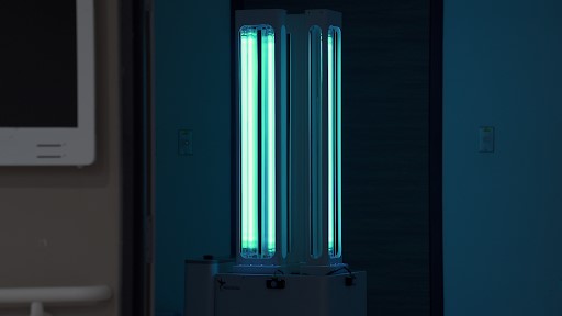 威剛科技與研華正合力運用 Isaac Sim、Isaac Perceptor 與 Jetson Orin 來開發醫院消毒用的 AMR。 圖: 威剛/提供