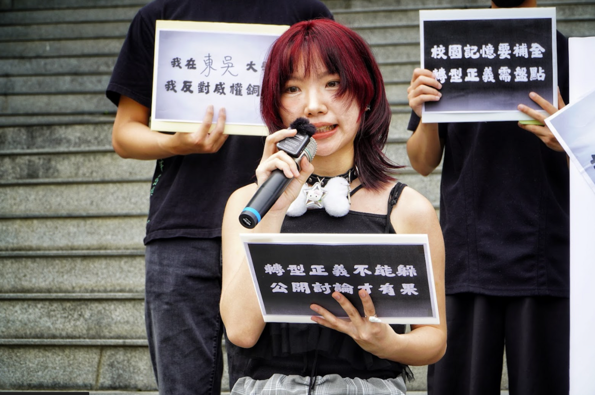  東吳大學政治系同學鄒韻函。 圖：學生提供 