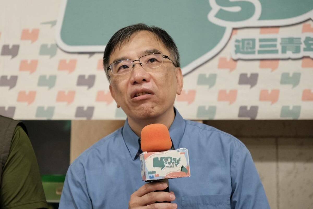 台灣教授協會會長陳俐甫。   圖：Y’s Day「週三青年日」提供