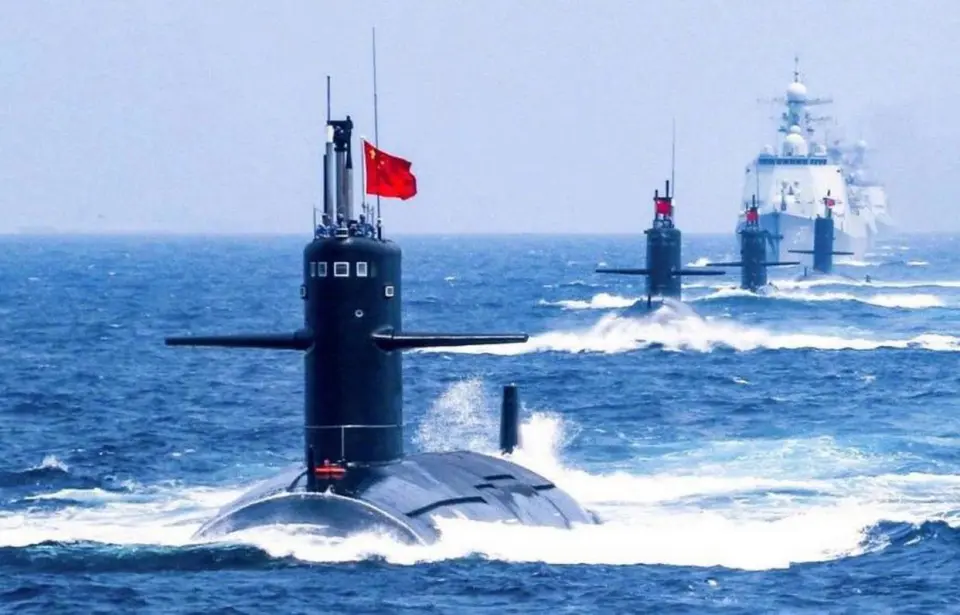 在海軍方面，相關將領指出，中國擁有全球規模最大的海軍艦隊，造船能力被評估為美國的數十倍，這對美國海軍構成挑戰。 圖：翻攝自 騰訊新聞 