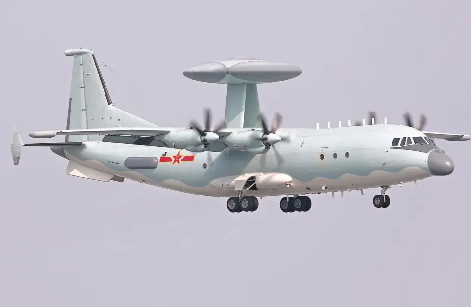  空警-500 預警機。 圖：翻攝自 騰訊新聞 