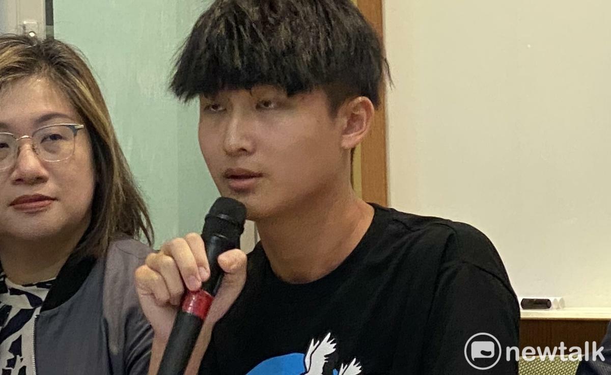 北門高中學生柳俞安。   圖：林朝億/攝