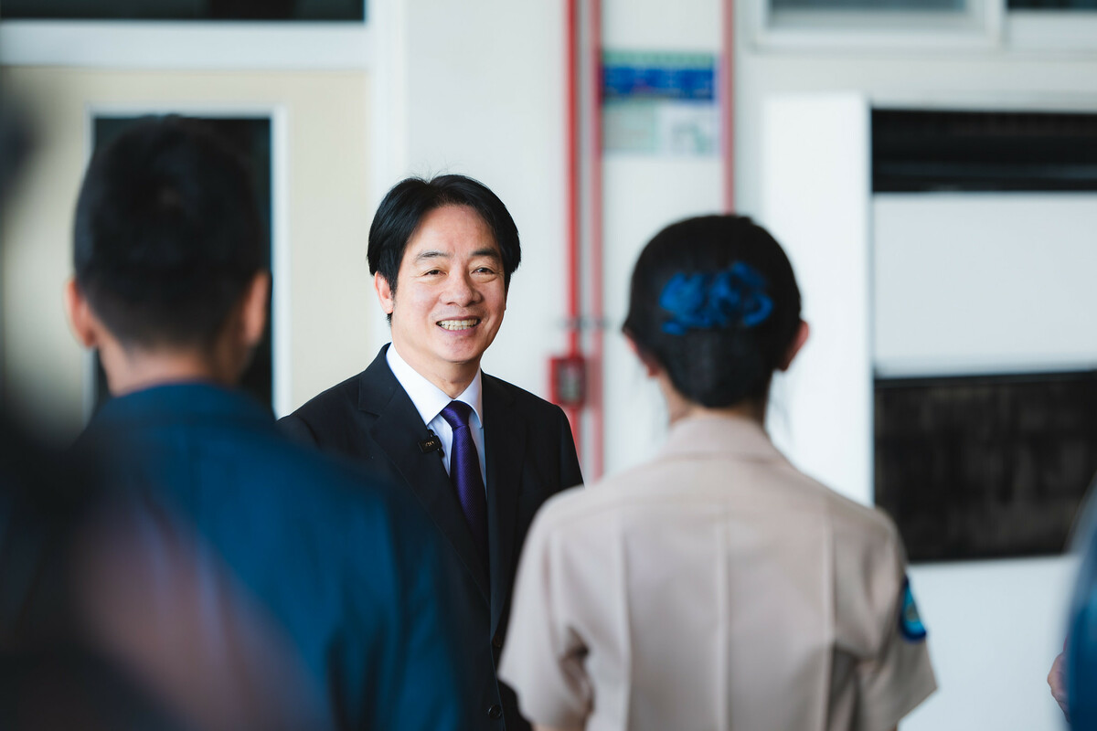 賴清德錄製「莒光園地」端節勗勉影片。   圖：總統府提供