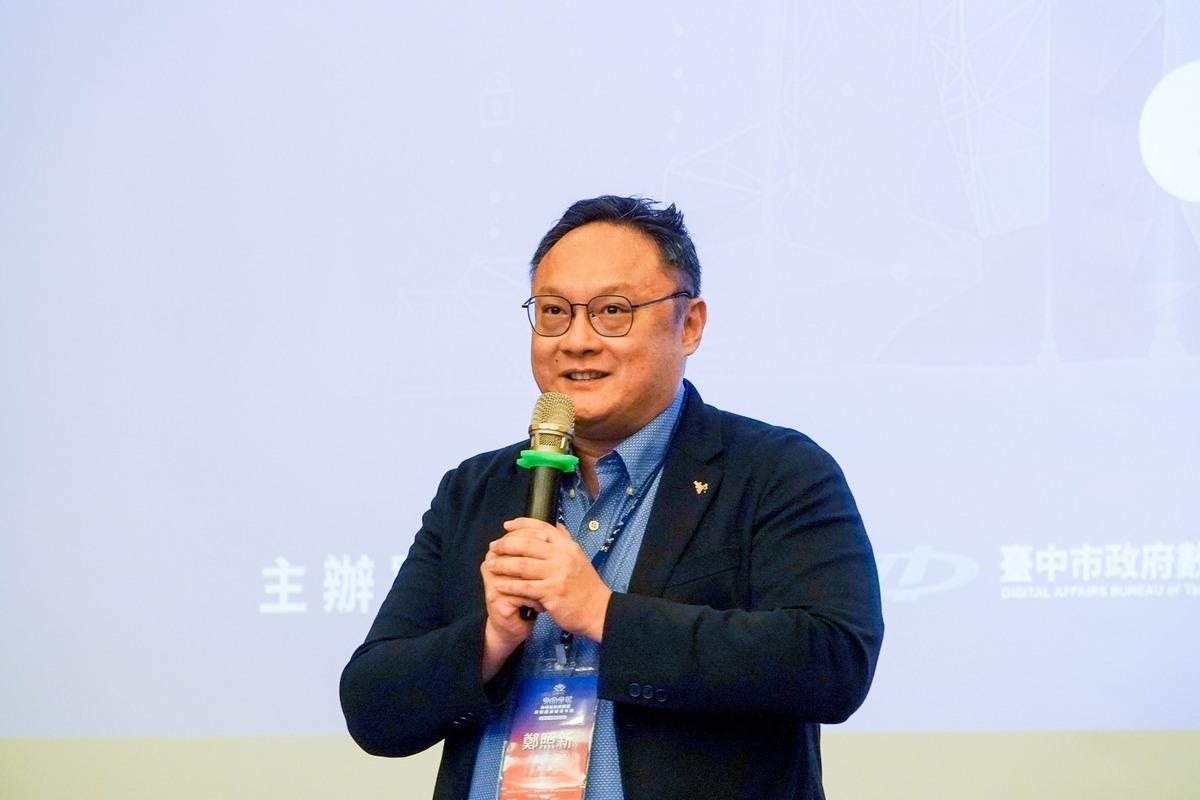 鄭照新過去是藍營的媒體名嘴。    圖：台中市政府/提供