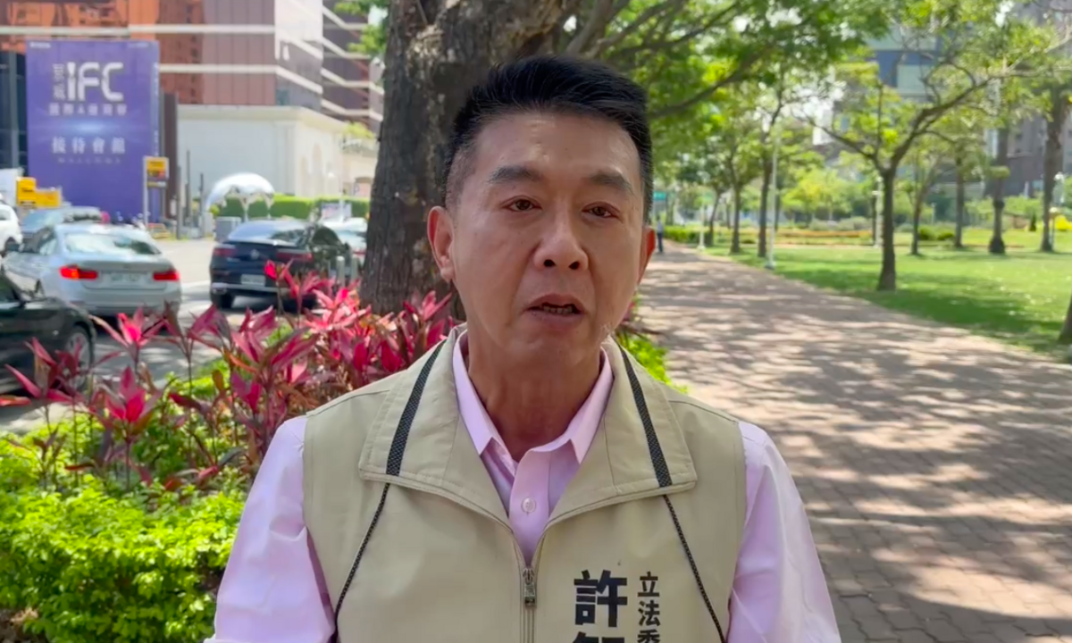 民進黨立委許智傑   圖：翻攝自許智傑提供影片