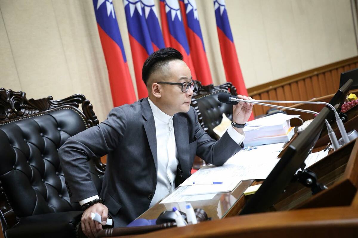 民進黨基隆市議會議長童子瑋   圖：翻攝自童子瑋臉書