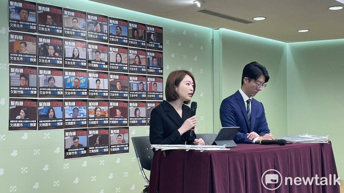 韓瑩說，地方首長先回去問黨籍立委，為何要聯手刪減預算讓民眾受害。   圖：高逸帆／攝