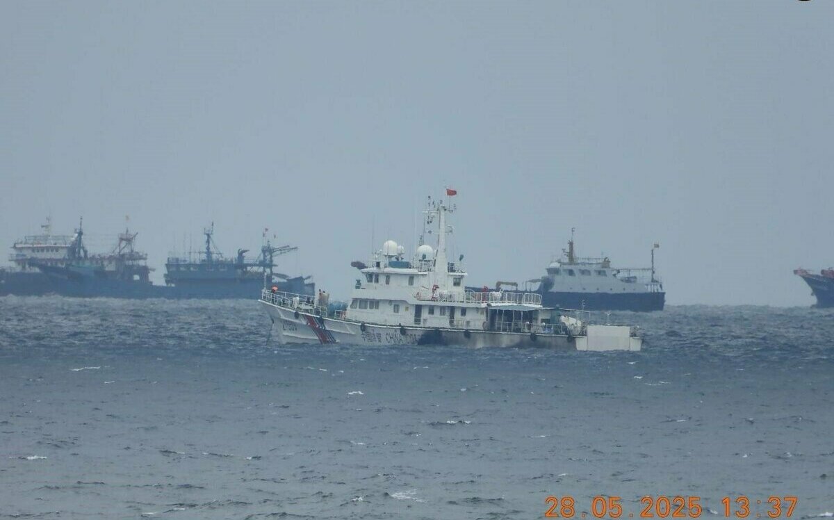 深入虎穴？！菲民團辦巴加薩島海上音樂會 3艘中國海警船及22艘海上民兵船「圍觀」