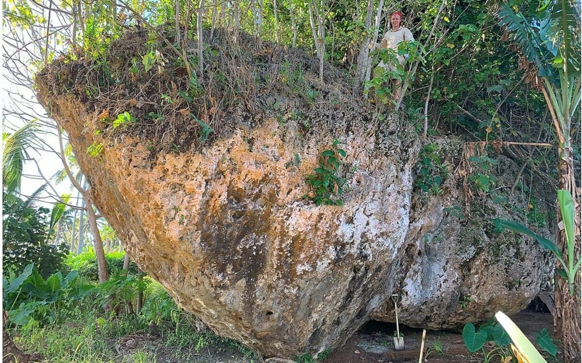 全球最大懸崖巨石現蹤東加　揭露史前海嘯驚人威力