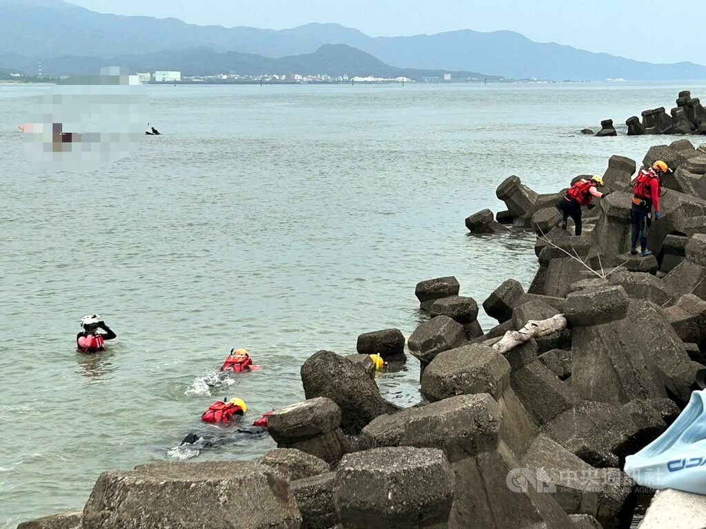 美國男大生新北貢寮溺水失聯 陸海空持續搜救
