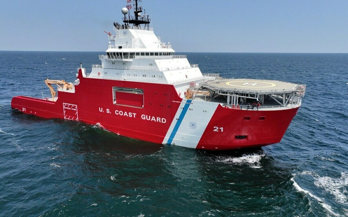 25年來第1艘！美國海岸防衛隊最新極地破冰船「斯托里斯號」首航