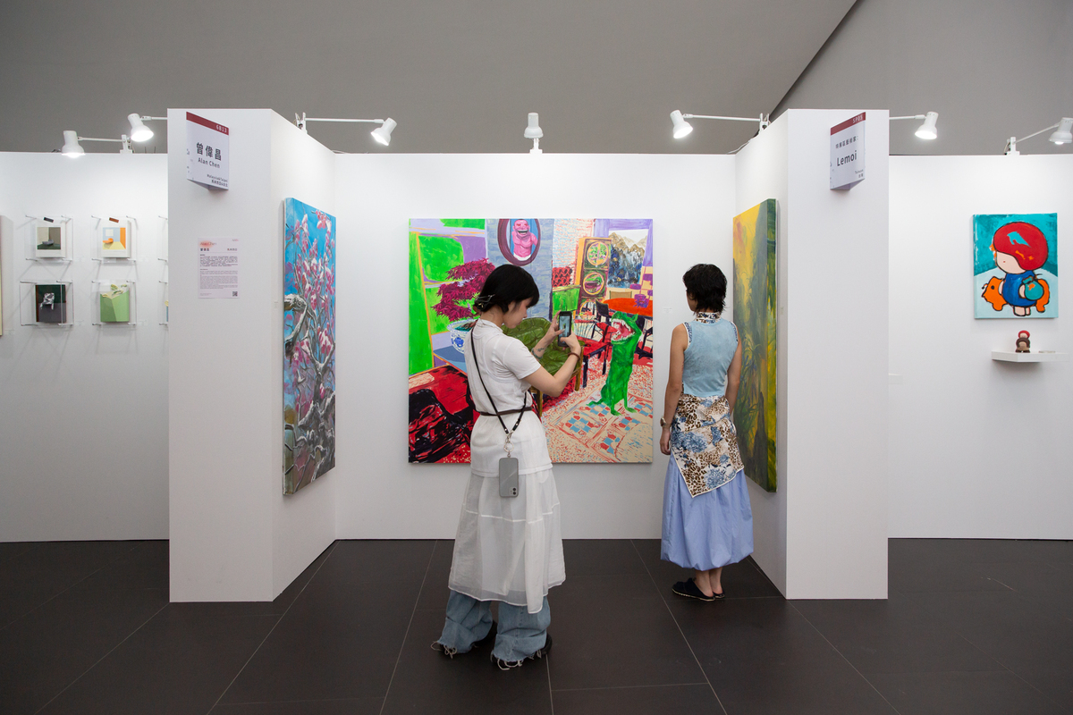 ArtIN國際藝術博覽會現場規劃四大主題展區。   圖：承億集團/提供