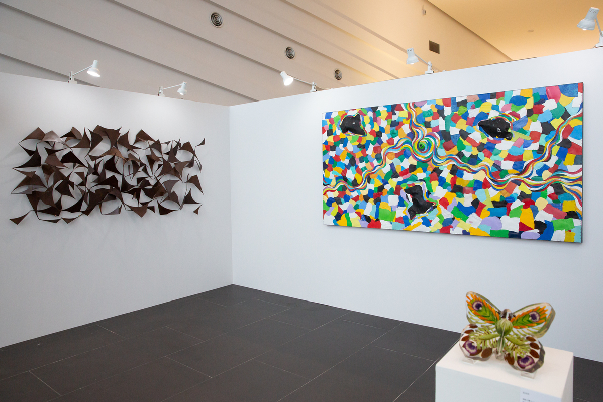 承億集團打造ArtIN國際藝術博覽會，進駐旅運中心。   圖：承億集團/提供