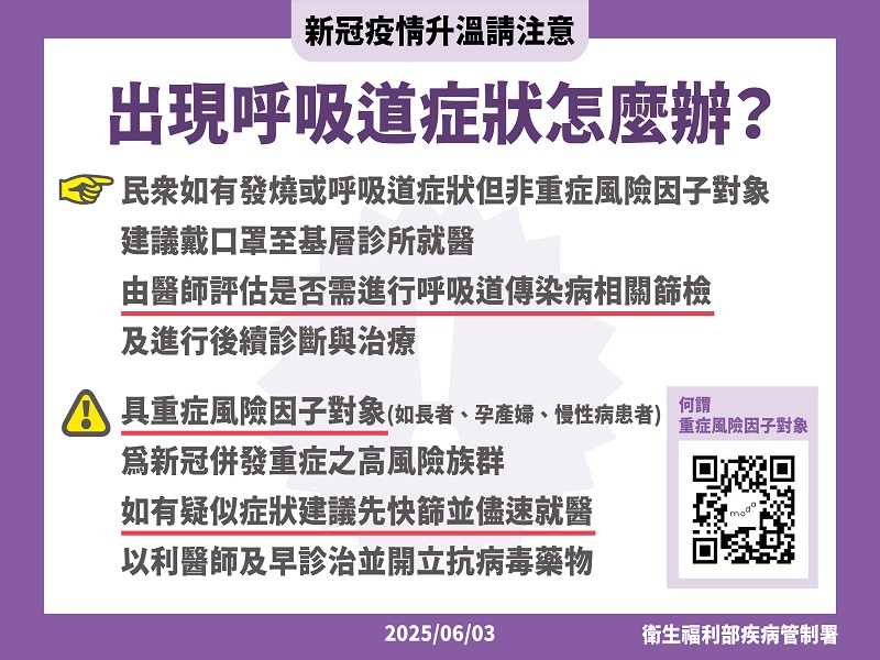 新冠肺炎門急診就診人次已連續七週上升，屏縣府呼籲民眾儘早接種。   圖：屏東縣政府/提供