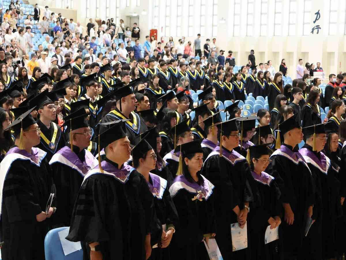 東海大學舉行畢業典禮。   圖：東海大學/提供