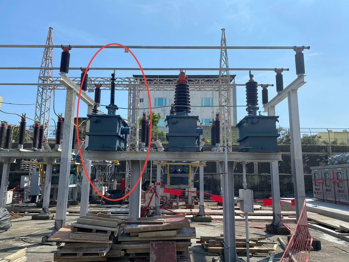 旗津變電所設備汰換與屋內化工程即將完工。   圖：賴瑞隆辦公室/提供