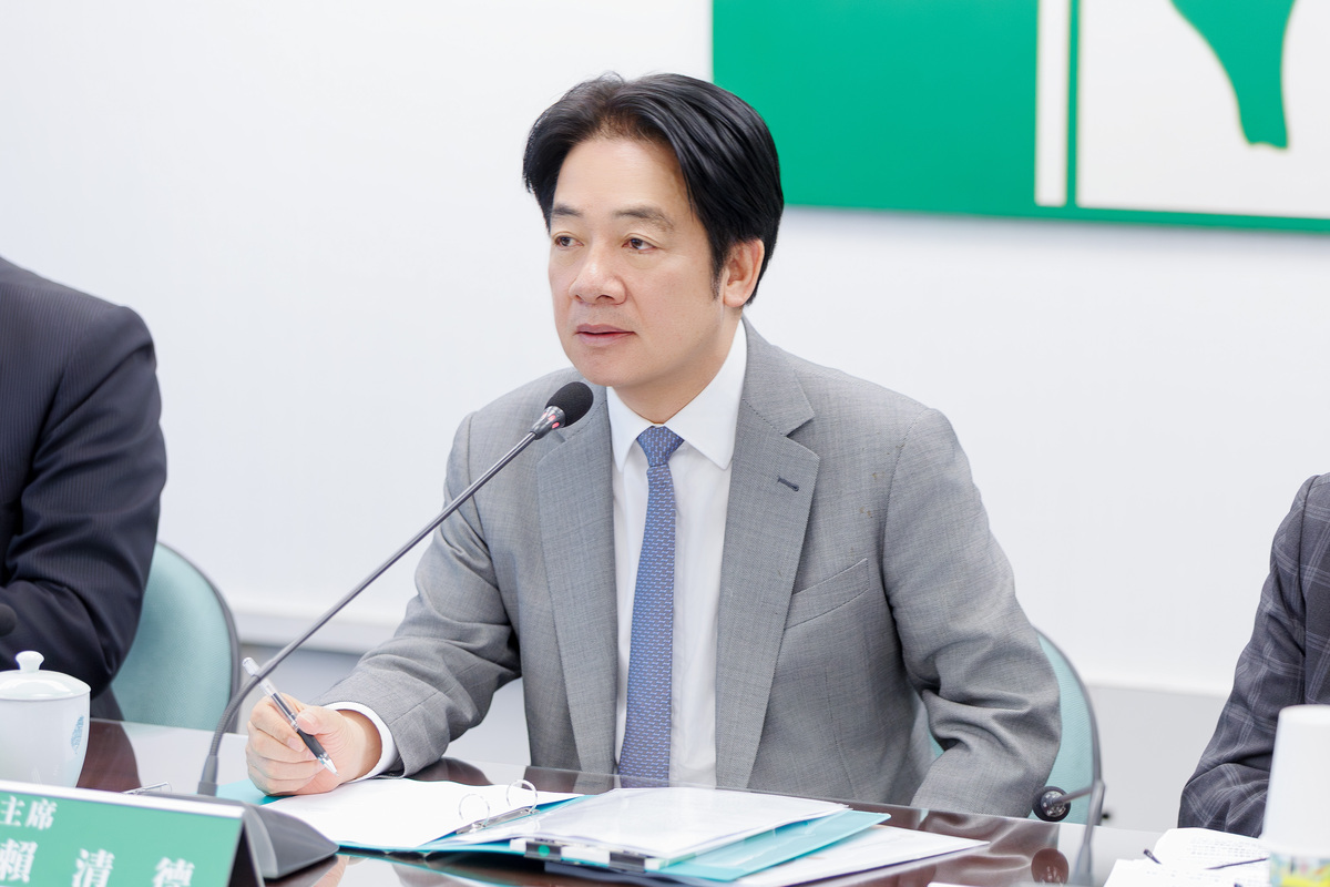 川普於本約中旬結束訪中行程後，曾表示未來將與台灣領導人交換意見。（圖為現任總統賴清德） 圖：民進黨／提供 