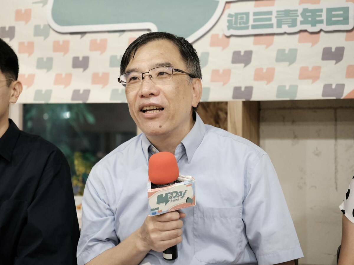 台灣教授協會會長陳俐甫。   圖：Y’s Day「週三青年日」提供