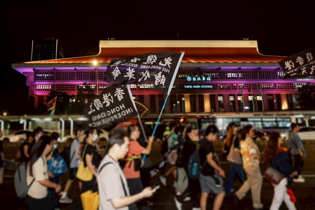 反送中衝突6週年，香港邊城青年喊話，港人抗爭不息、記憶不死。   圖：香港邊城青年提供