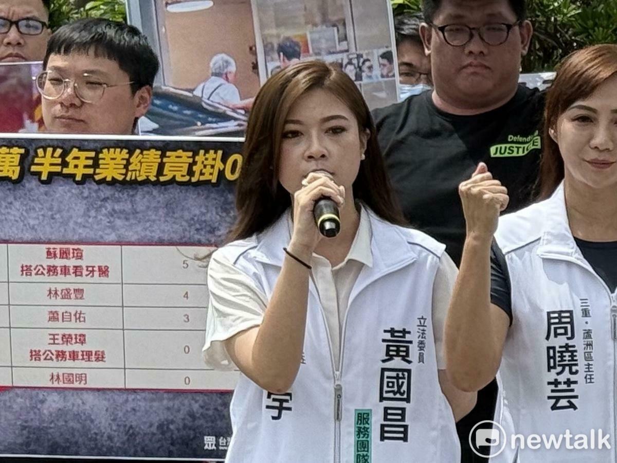 民眾黨板橋區主任林子宇。   圖：周煊惠 / 攝