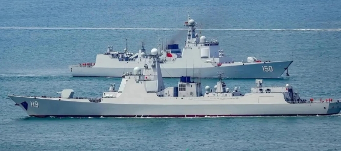  中國驅逐艦也是印尼海軍購買的目標之一。 圖 : 翻攝自軍武大V 