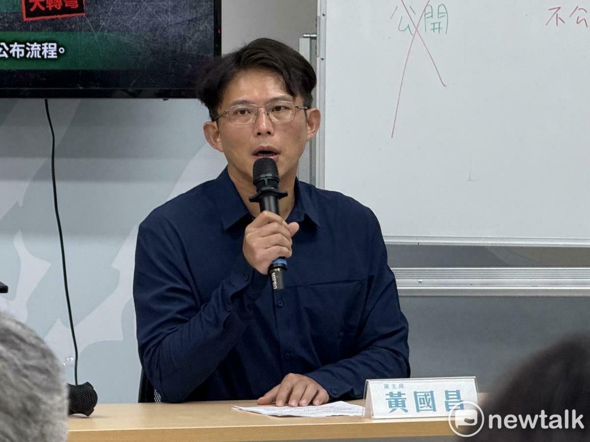 民眾黨主席黃國昌。 圖:周煊惠 / 攝