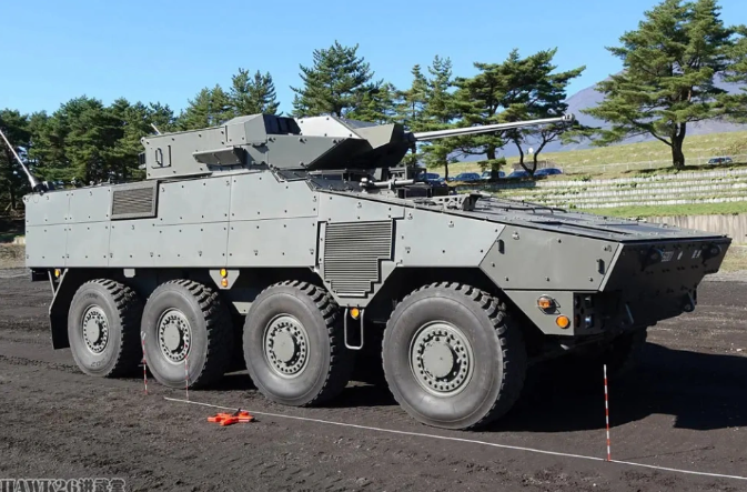 24式輪式步兵戰車將成為陸上自衛隊史上裝備數量最大的步兵戰車。 圖:翻攝自hawk26講武堂