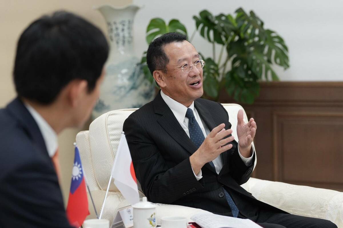 國防部長顧立雄表示，臺日同為共享自由、民主等價值的重要夥伴。   圖：國防部提供