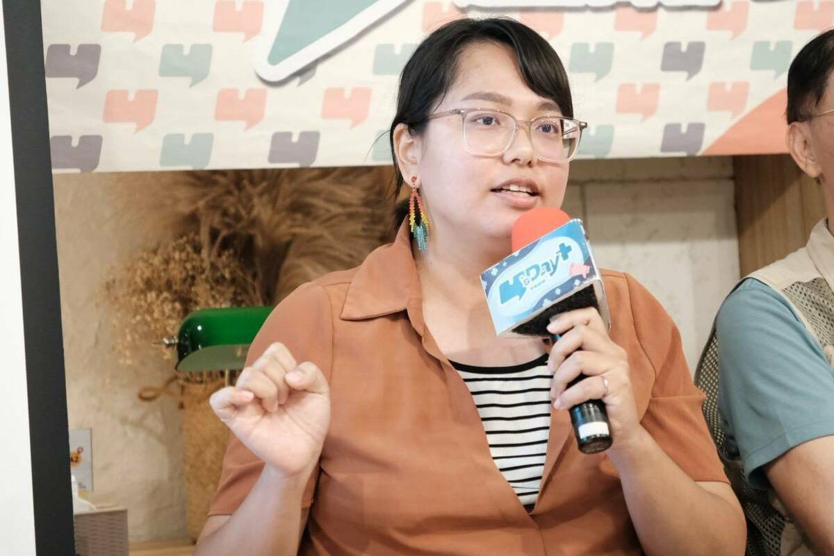 Podcast《微叛逆ê副駕》主持人謝昀希。 圖:Y’s Day「週三青年日」提供