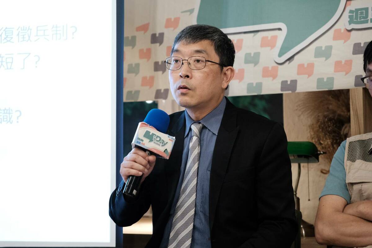 臺北醫學大學通識中心副主任張國城。 圖:Y’s Day「週三青年日」提供