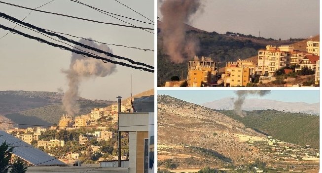  以軍在黎巴嫩南部多地轟炸真主黨武器彈藥庫。(資料照片) 圖：翻攝自 X 