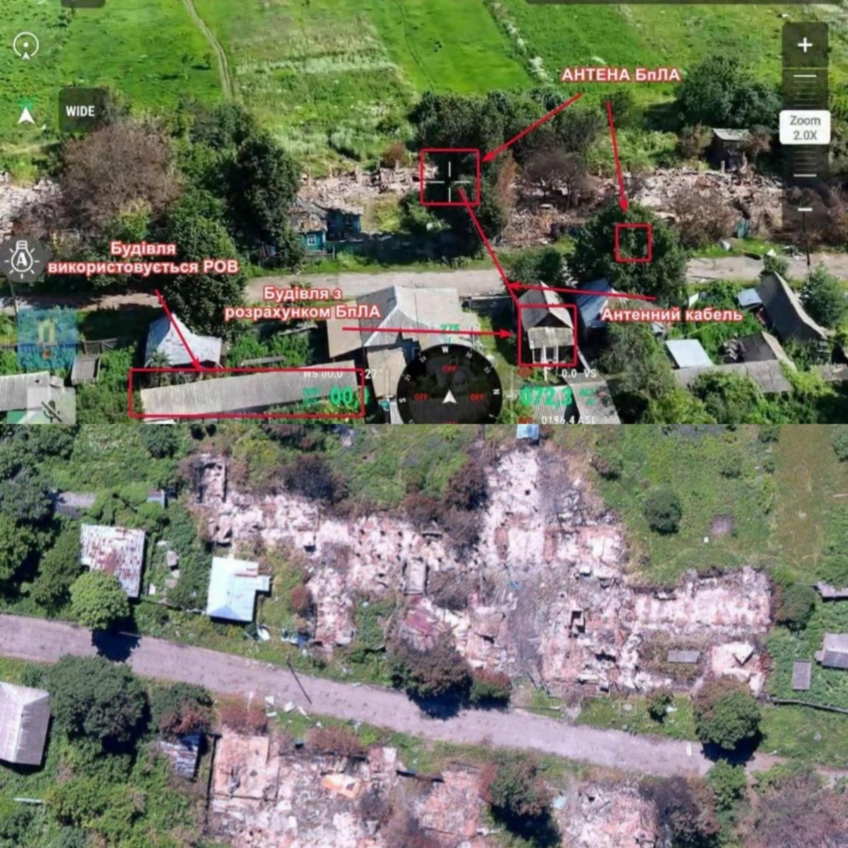 烏克蘭空軍對俄羅斯境內某無人機操作單位發動精準打擊，摧毀多項重要設備與在場人員。 圖:翻攝自X帳號@NOELreports(新頭殼合成)
