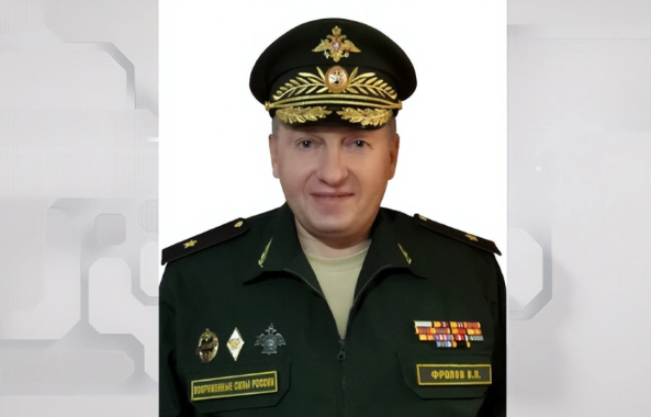 第 8 集團軍副司令弗拉基米爾·弗羅洛夫少將。 圖:翻攝自騰訊網