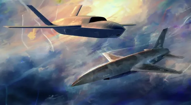  美國空軍第六代戰機計畫「忠誠僚機」無人機即將進入試飛階段 圖：翻攝自 騰訊網 