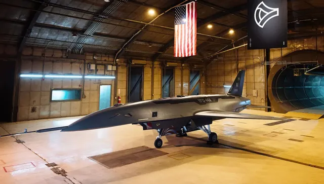  美軍YFQ-44A無人僚機(忠誠僚機)。 圖：翻攝自 騰訊網 