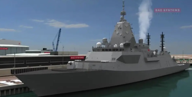  澳大利亞獵人級護衛艦模擬圖。 圖 : 翻攝自世界軍艦 
