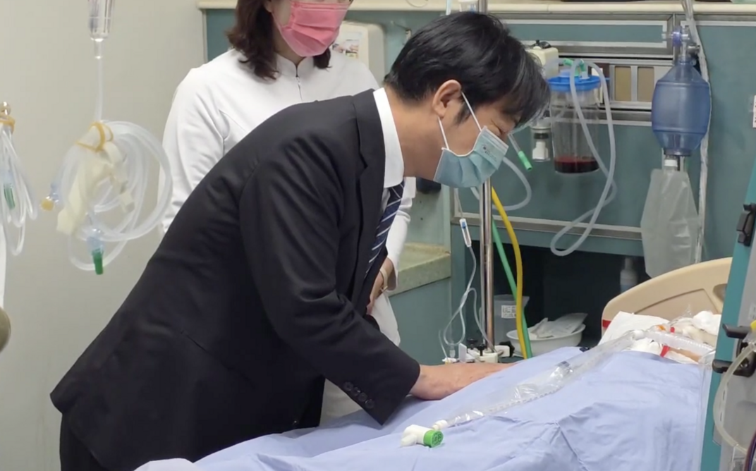 台電員工殉職器捐 賴清德不捨將頒褒揚令：摯愛台灣的精神與我們同在 